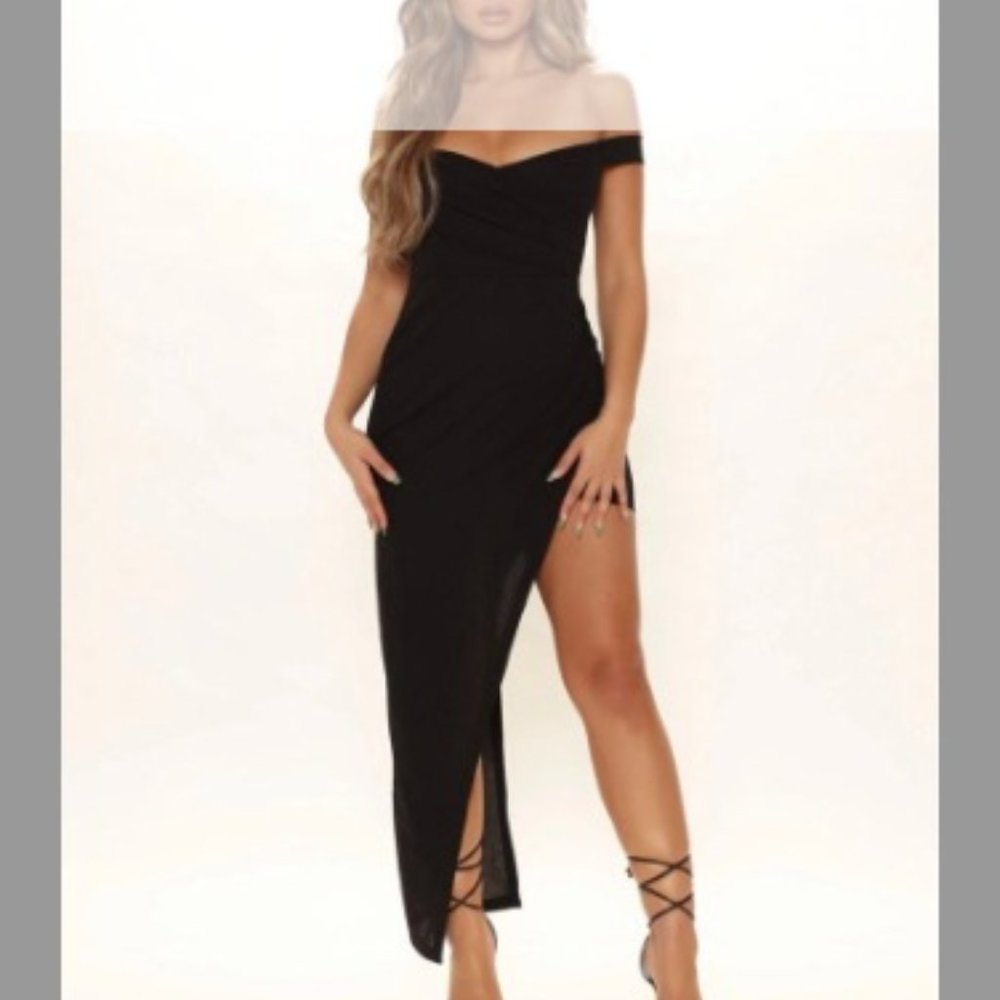Long black dress
